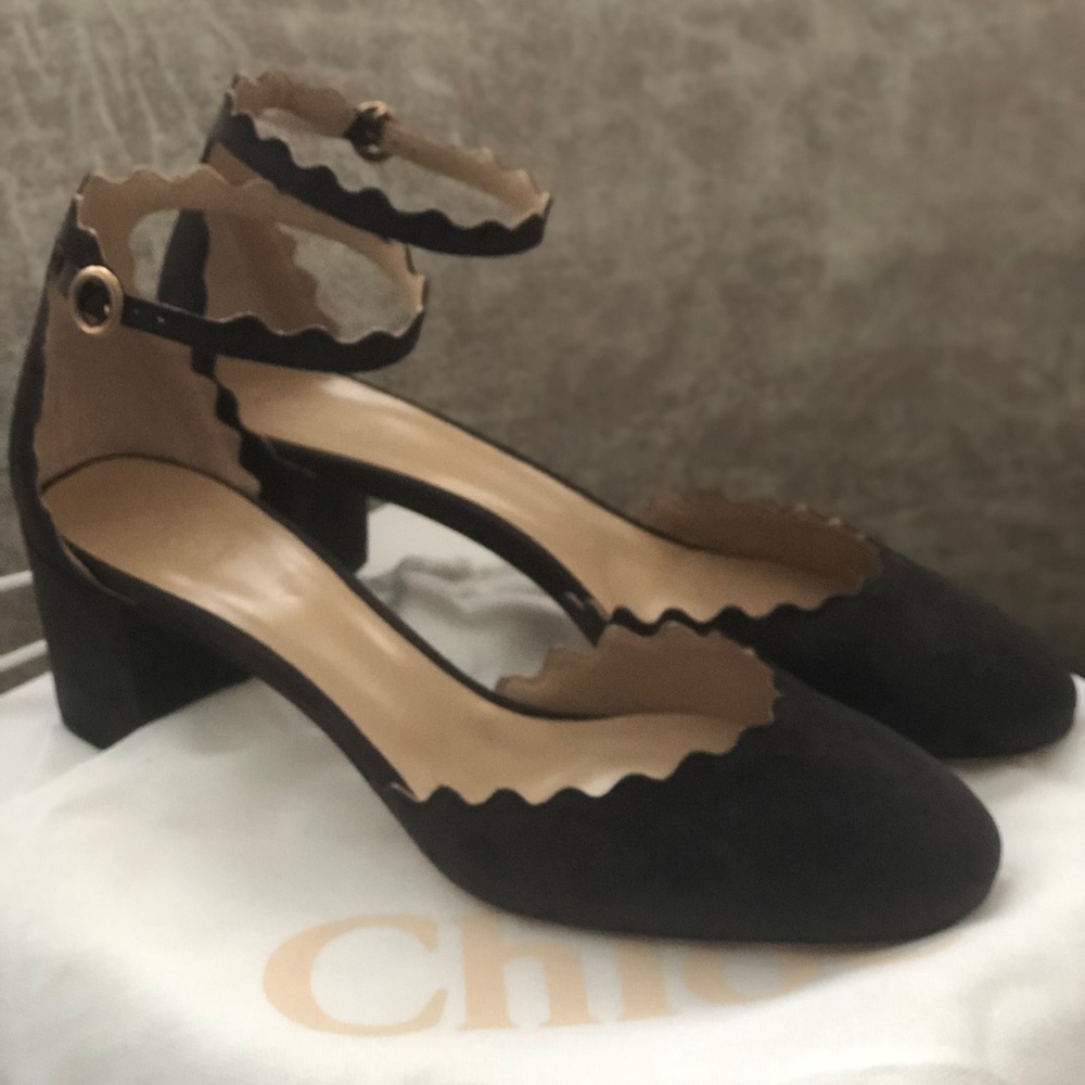 Brand new suade Chloe shoes